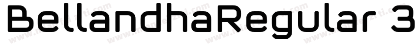 BellandhaRegular 3 fa字体转换